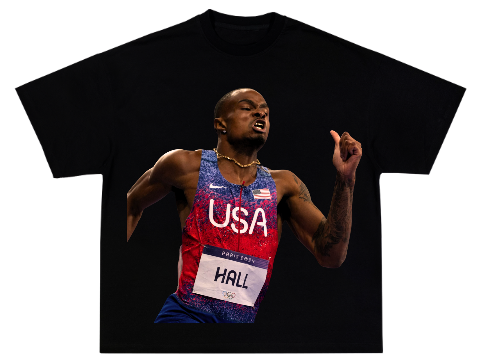 Quincy Hall Gold Medal Tee